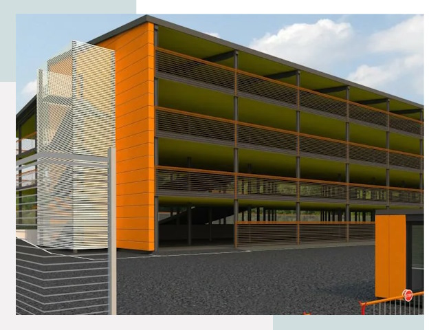 Многоуровневые паркинги в Реже