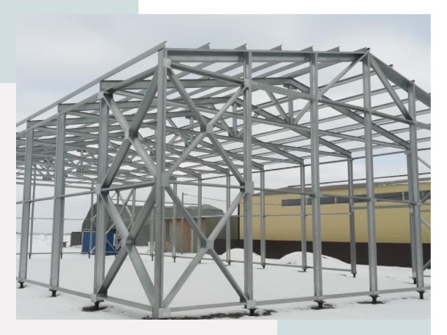 Каркасные ангары в Реже