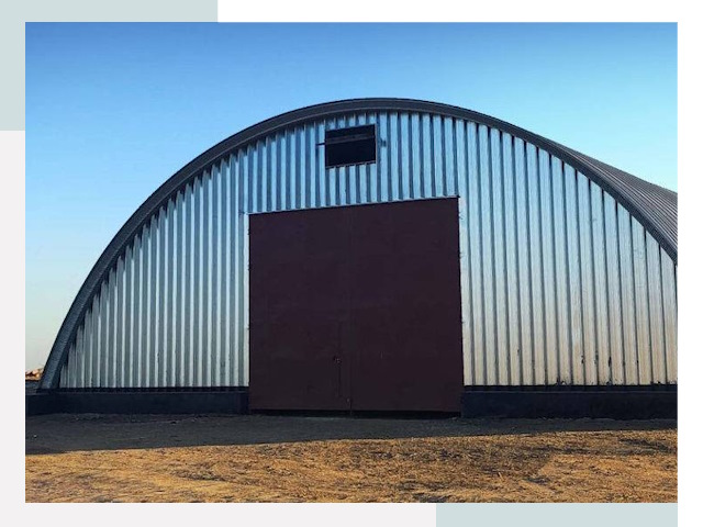 Арочные ангары в Реже