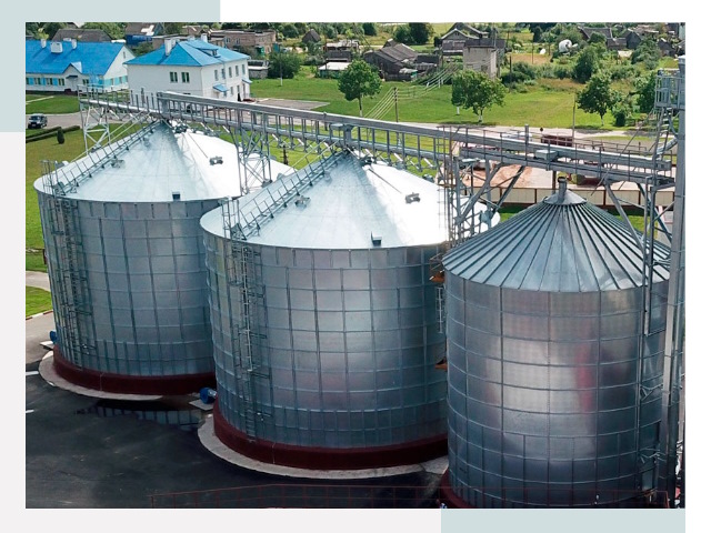 Металлические силосы в Реже