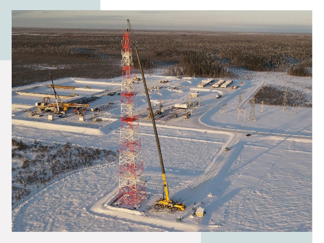 Мачты связи в Реже