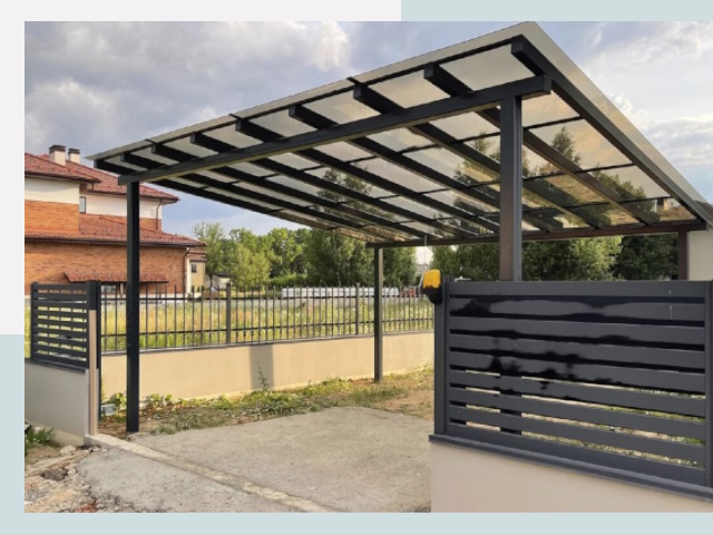 Металлические навесы в Реж от 657 руб. за м²