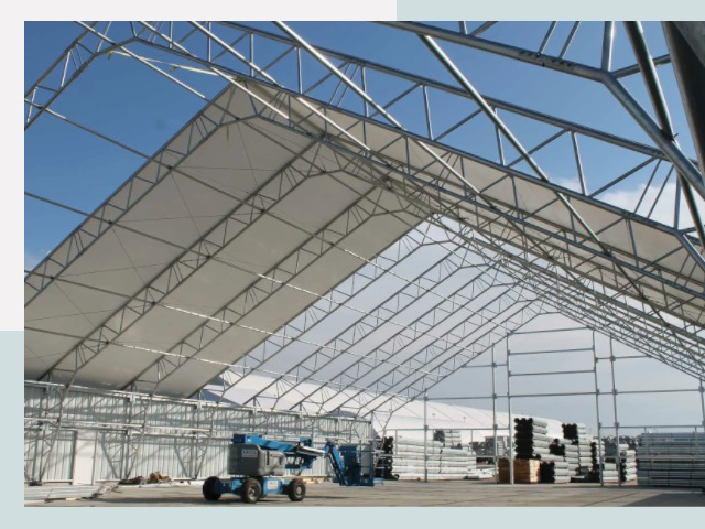 Каркасно-тентовые сооружения от СтальСтрой-Реж по цене 657 руб.