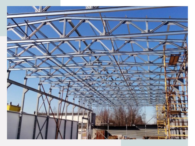 Металлокаркасы для складов в Реже