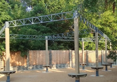 Терраса из металлоконструкций под ключ, проектирование, изготовление и монтаж от СтальСтрой-Реж